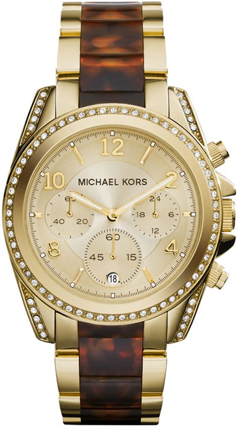 michael kors women blair two tone|Michael Kors Women's MK6094 .